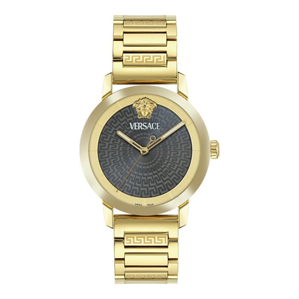 Versace V-Helix Bracelet Watch Gold Mens